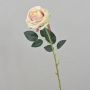 Rosa artificial ELEAZAR, rosa crema, 65 cm