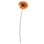 Gerbera artificial TUNGUSKA, aspecto seco, naranja, 50 cm