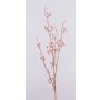 Rama de plástico de bayas de nieve WAKILIA con frutos, oro rosa metalizado, 100 cm