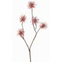 Rama artificial de hamamelis NUMBAT con flores, rosa palo, 70cm, Ø6cm