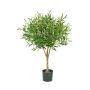 Olivo artificial ZISGÖ, frutos, tronco real, 85 cm