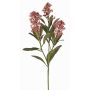 Planta artificial de rama de skimmia LAUSANA con flores, malva, 65cm, Ø7cm