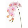 Rama decorativa de orquídea Phalaenopsis WESA, rosa y blanca, 100 cm