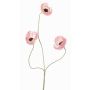 Rama artificial de amapola KINKA, rosa-crema, 50cm, Ø5cm