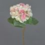 Flor artificial hortensia CHIDORI, rosa crema, 60 cm, Ø 20 cm