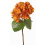Hortensias artificiales CHIDORI, naranja, 60cm, Ø18cm