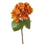 Hortensias artificiales CHIDORI, naranja, 60 cm, Ø 20 cm