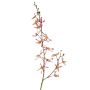 Rama artificial de orquídea Cattleya TRASSA, rosa, violeta-blanco-amarillo, 80cm, Ø4-8cm