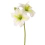 Flor artificial de azucena NEULIDA con flores, blanco-verde, 65cm, Ø11cm