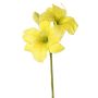 Flor artificial de azucena NEULIDA con flores, amarillo, 65 cm, Ø 11 cm