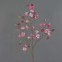 Rama de flor de manzano artificial SADAKA con flores, rosa-rosa, 100 cm