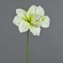 Amaryllis artificial NARWELA, blanco-verde, 70 cm, Ø10-13 cm