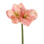Amaryllis artificial NARWELA, rosa crema, 70 cm, Ø 10-13 cm