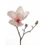 Mini rama de magnolia artificial TRISHA, blanco-rosa, 25cm, Ø10cm