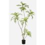 Árbol artificial mahogany KLEANA, troncos artificiales, verde, 180 cm