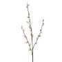 Rama artificial de sauce con amentos NIELSON con flores, rosa pálido, 80 cm