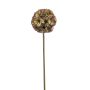 Rama artificial de escabiosa en forma de estrella LUCILLE, verde-violeta, 65 cm