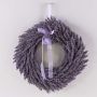 Corazón de lavanda textil YLVIE, violeta, Ø40cm