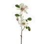 Rama de flores artificiales magnolia estrellada BLOVI, verde claro, 60 cm