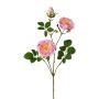 Rama de flores artificiales de peonía KROVEL, rosa, 75 cm