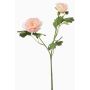 Rama decorativa ranúnculo FLORANCE, rosa salmón, 45 cm