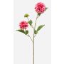Rama artificial de dalia CEVAST, rosa, 70 cm