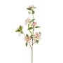 Rama artificial de cerezo ornamental RETLOZ con flores, rosa claro, 90 cm