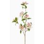 Rama artificial de cerezo ornamental RETLOZ con flores, rosa claro, 90 cm