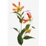 Rama de gloriosa artificial FUJITA, naranja-amarillo, 80cm, Ø15cm