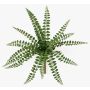 Planta artificial helecho GEVROL con varilla, difícilmente inflamable, verde, 35cm