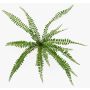 Planta artificial helecho GOLMER en varilla, difícilmente inflamable, verde, 40 cm