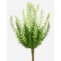 Erica artificial ELSAWO en varilla, crossdoor, blanco-verde, 30 cm