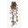Planta colgante artificial tradescantia zebrina SAELFES en varilla, verde-burdeos, 85 cm
