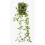 Planta colgante artificial pimienta enana SAELFES con varilla, verde-blanco, 85 cm