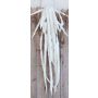 Alga artificial AURELIUS, en varilla de ajuste, blanco, 85cm