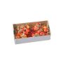 Escaramujo decorativo ZENNY, 36 piezas, rojo-naranja, 2cm