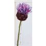 Flor de alcachofa artificial AMILY, lila, 80cm, Ø12cm