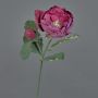 Flor artificial magnolia GARETHO, Eco Collection, rosa oscuro, 70 cm, Ø 10 cm