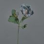 Flor artificial magnolia GARETHO, Eco Collection, gris azulado, 70 cm, Ø 10 cm