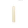 Vela de altar MERRITT 10 % cera de abeja, marfil, 25 cm, Ø 8 cm, 106 h - Fabricada en Alemania