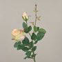 Rosa artificial CARUSA, rosa-crema, 80cm, Ø8cm