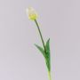 Tulipán artificial LONA, blanco-verde, 45cm, Ø4cm