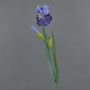 Iris artificial ALYSSA, azul, 70cm, Ø13cm