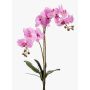 Orquídea Phalaenopsis sintética CANDIDA vara fijación, rosa, 65cm, Ø7-8cm