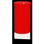 Luz para tumbas REBECA, rojo-blanco, 10cm, Ø5,9cm, 50h
