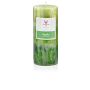 Vela de pilar ASTRID, Fresh Apple, verde manzana, 13cm, Ø6,8cm, 60h