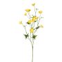Rama de botón de oro artificial NORA, amarillo, 70cm, Ø2-3cm
