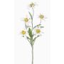Ramillete de delweiss artificial SOPHIA, blanco, 40cm, Ø5-6cm