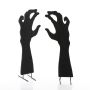 Decoración de Halloween Silueta Manos SPOOKY HANDS, negro, 40 cm