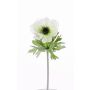 Anémona flor sintética FILIZ, crema, 30cm, Ø7cm